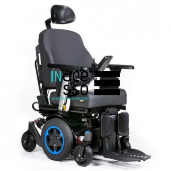 Cadeira de Rodas Elétrica Q300 M Mini Sedeo Pro com Elevação e Basculação Elétrica de 0 a 50º